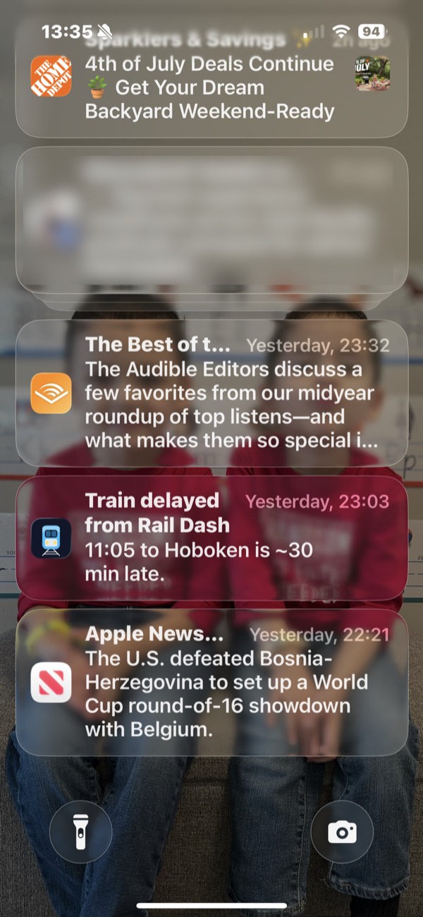 Push notifications alerting you that your train is delayed or your stop is next